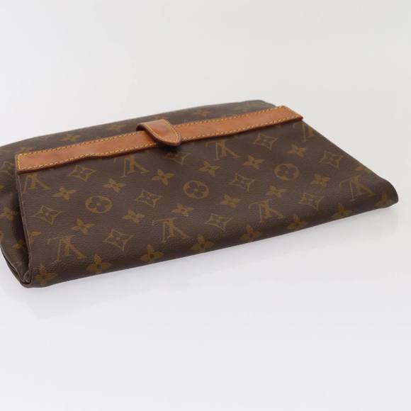LOUIS VUITTON Monogram Pochette Priant Clutch Bag M51805 LV Auth 87133 - Picture 5 of 16